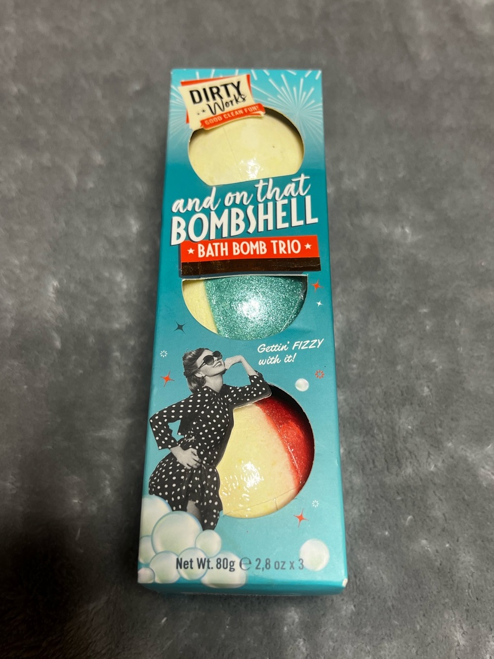 Glittery And Moisturizing Bath Bombs 3 Pack